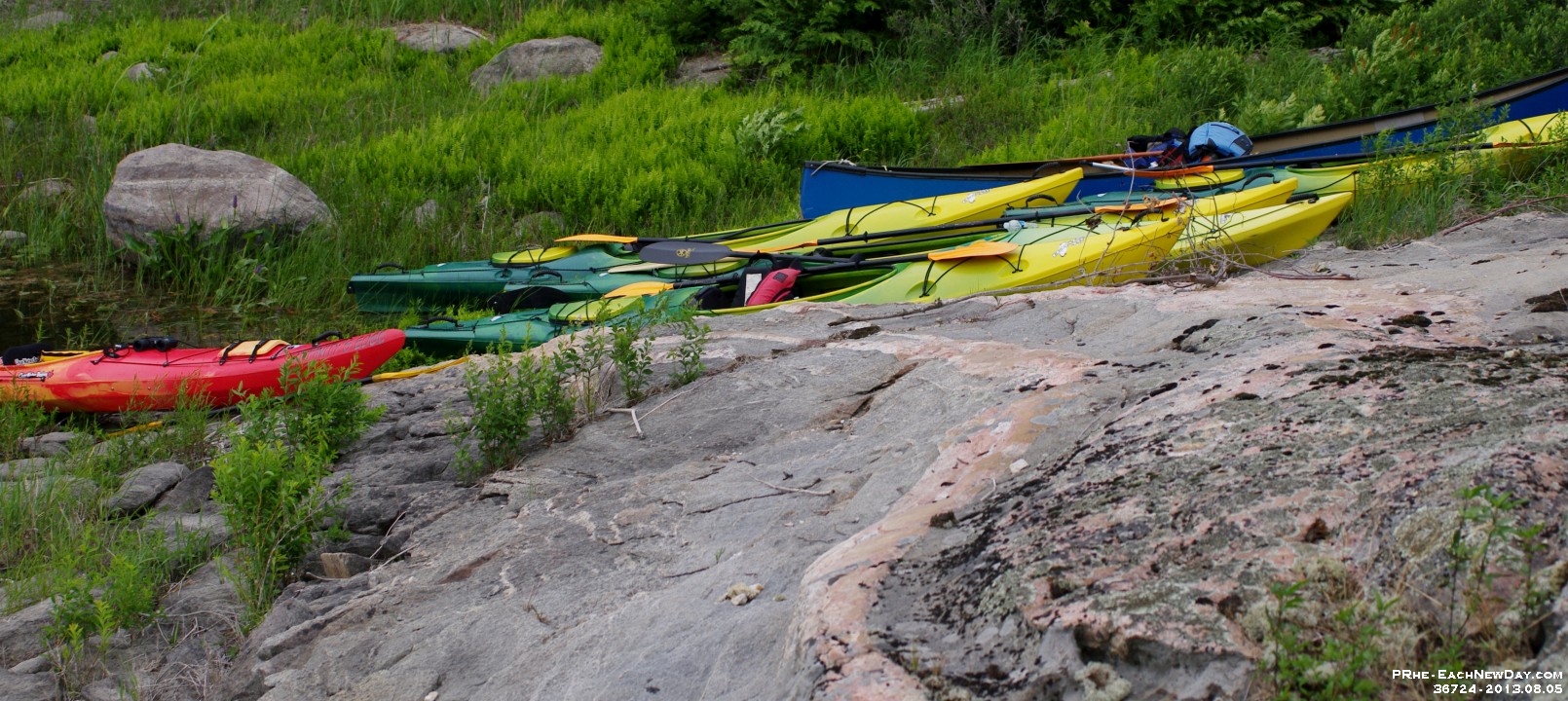 36724RoCrLe - Paddling into Wolseley Bay and the North Channel - Pine Cove Lodge